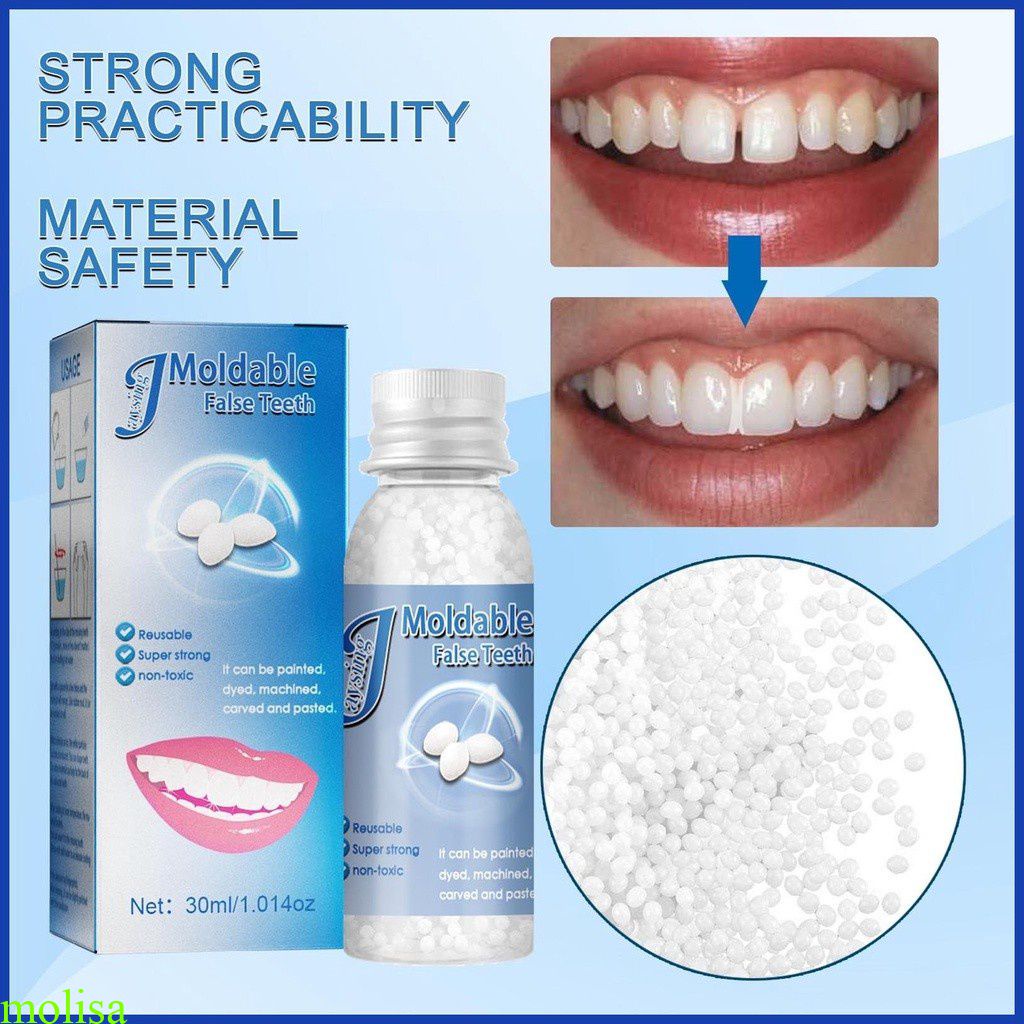 10g/20g/30g Denture Solid Glue Whitening Tooth Temporary Repair Kit