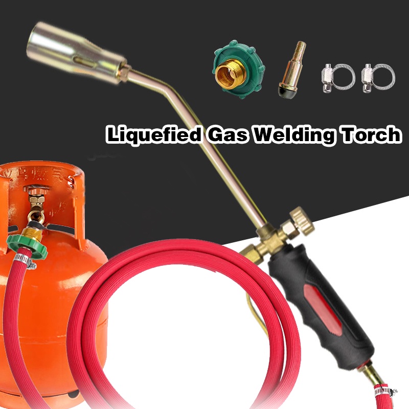 Liquefied Gas Welding Torch Tool LPG Gas Torch Gun Aluminum Gas Welding
