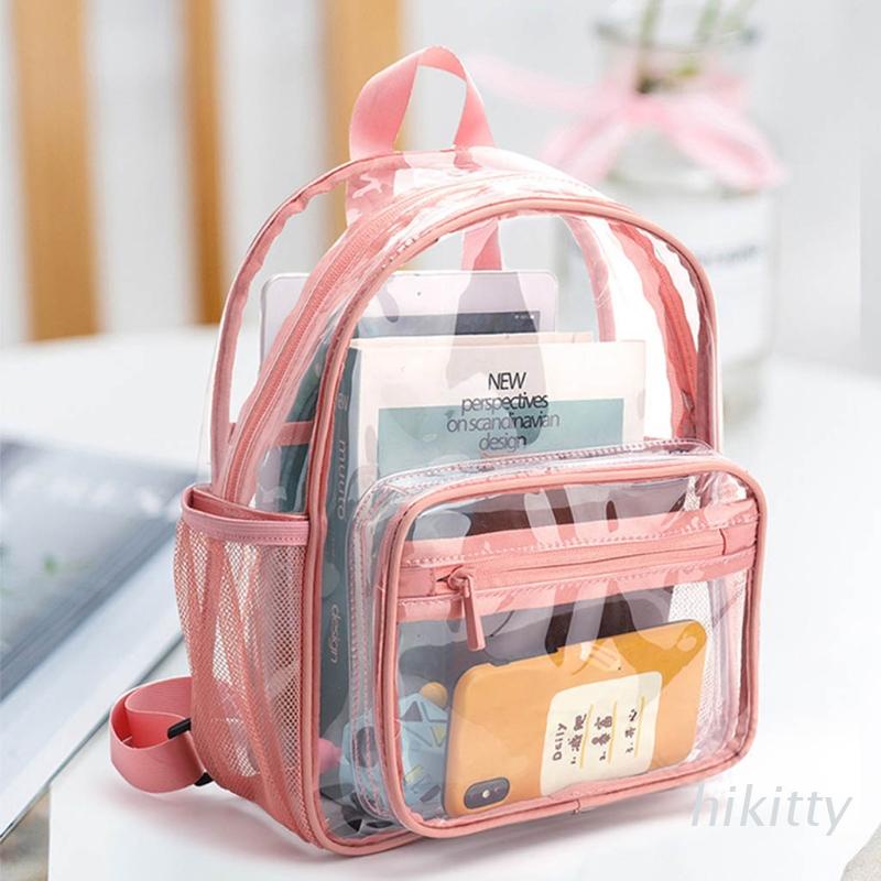 Transparent hot sale backpack bag