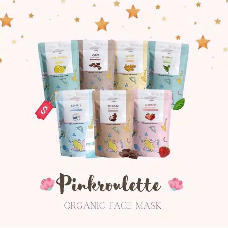 Pinkroulette Facemask Original + Free Spatula (Reseller) | Shopee ...