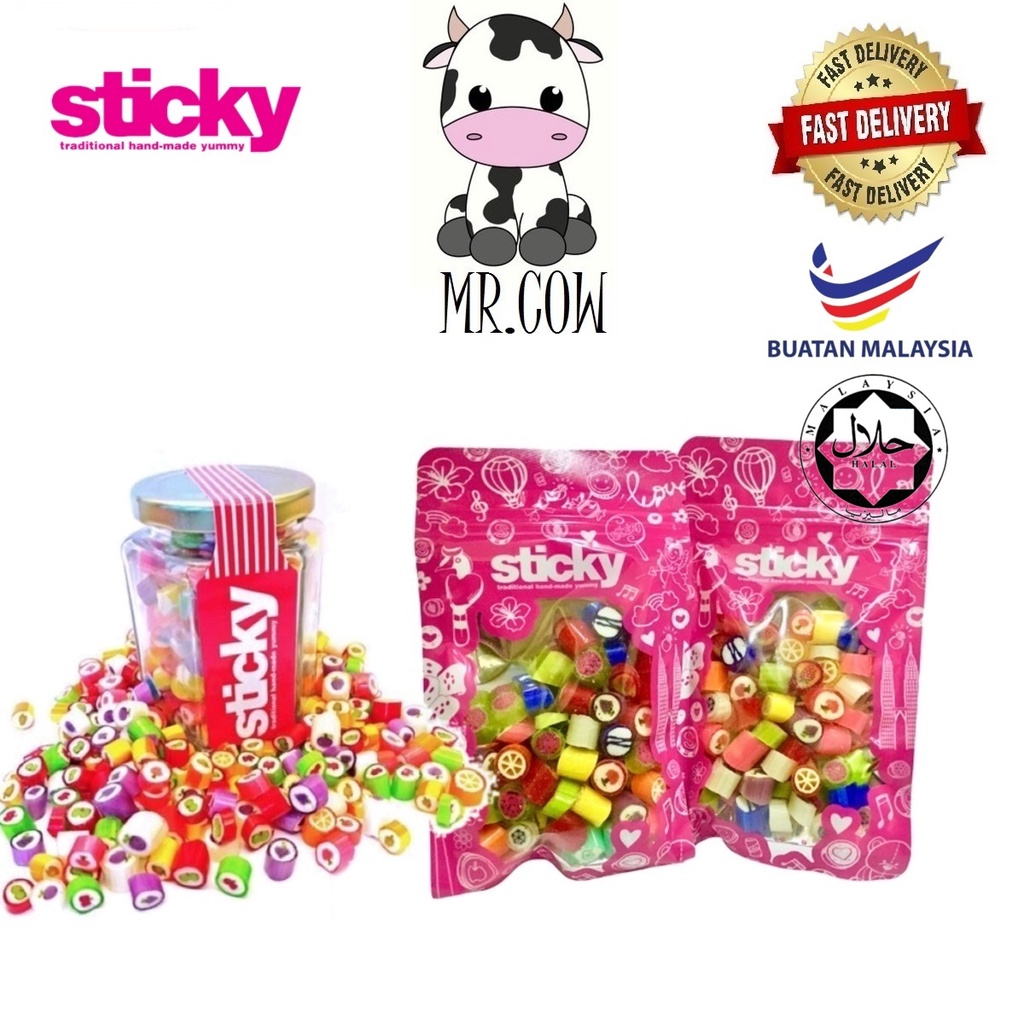 Sticky Candy Mix Rock 70g/120G | Shopee Philippines