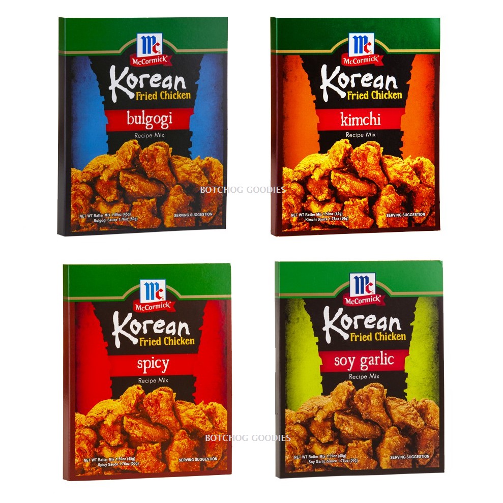 McCormick - Korean Fried Chicken - Spicy Recipe Mix - 95 G