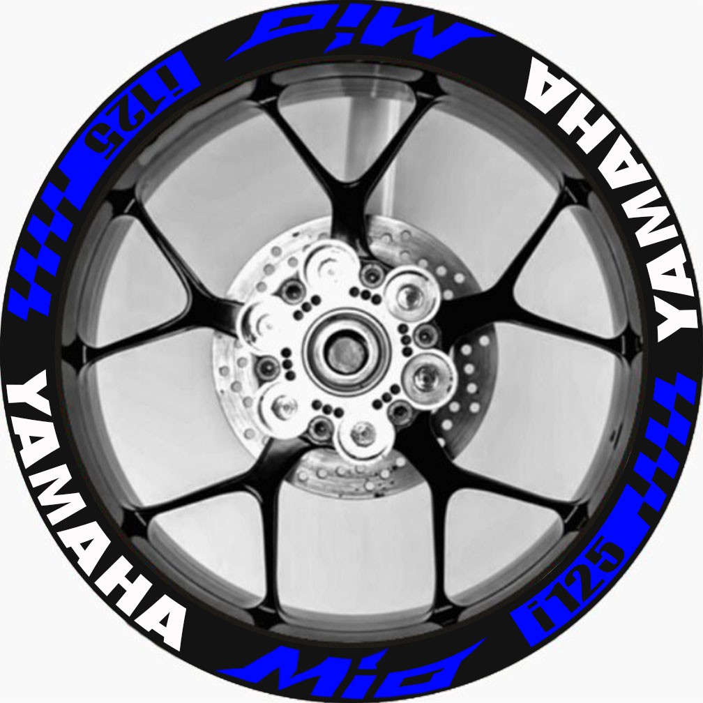 Mags Sticker for YAMAHA MIO i125 good for 2 wheels front and rear ...