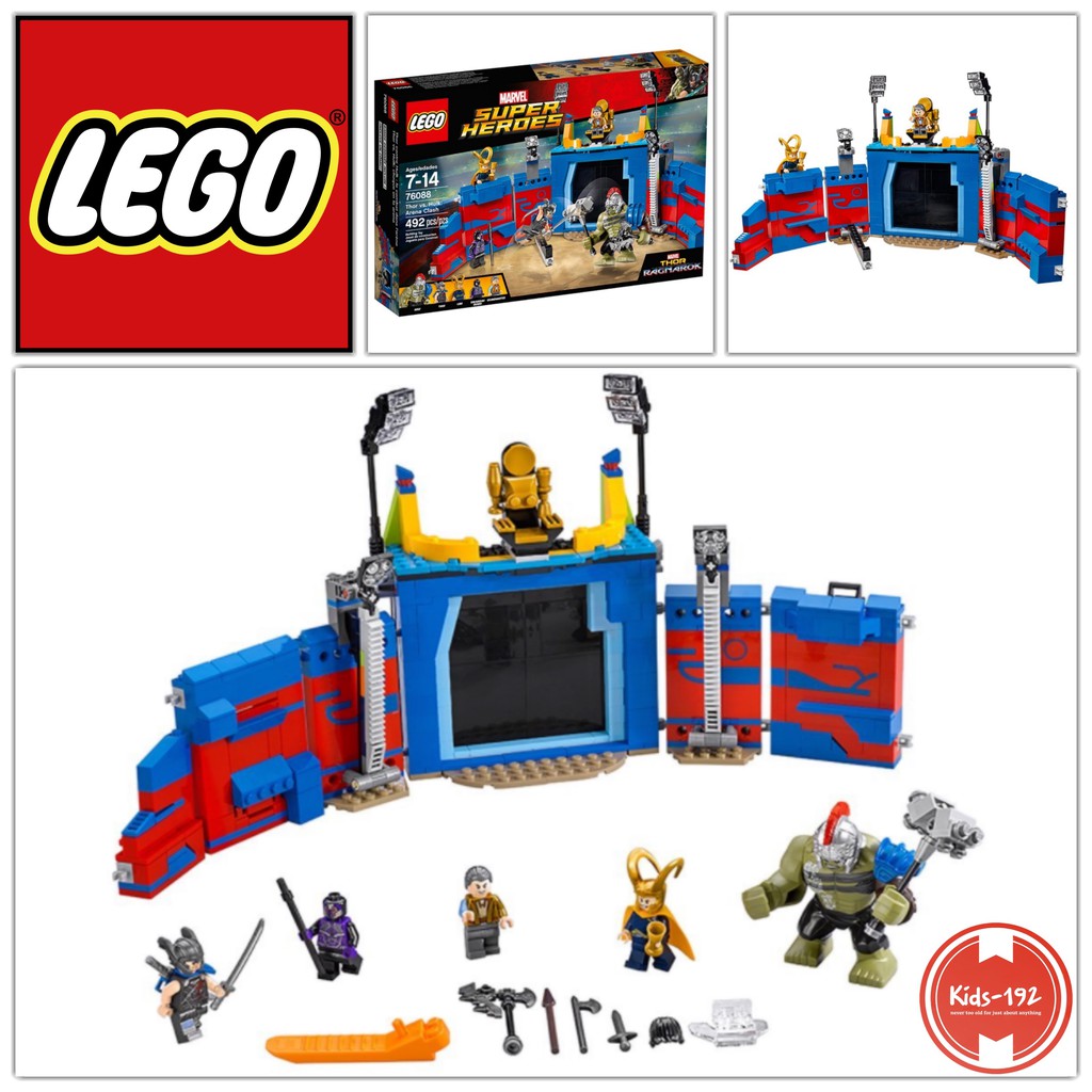 Lego thor ragnarok thor vs hulk arena clash hotsell