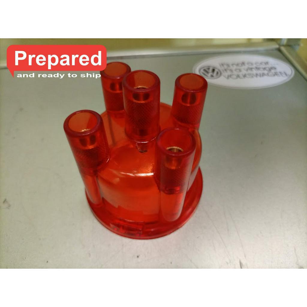 Volkswagen Beetle Distributor Cap 009 Transparent Red Empi Shopee