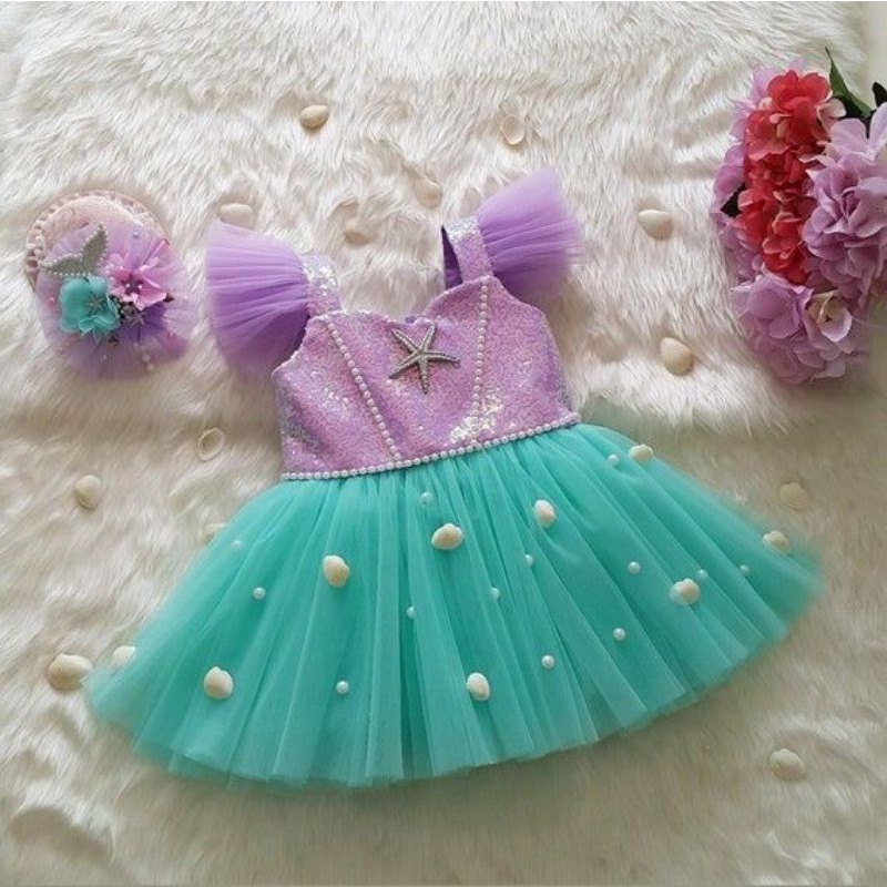 Mermaid 1st birthday dress best sale