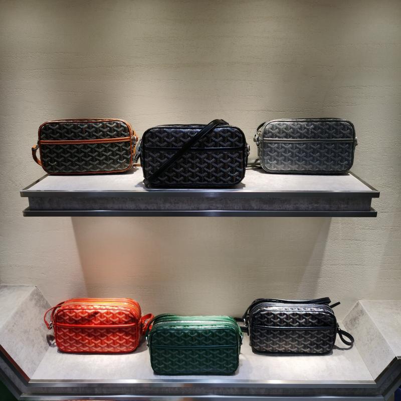 Goyard Goyard Bag Goyard Bag Camera Bag Cap Vert Presbyopic Small Square Bag Dog Tooth Bag