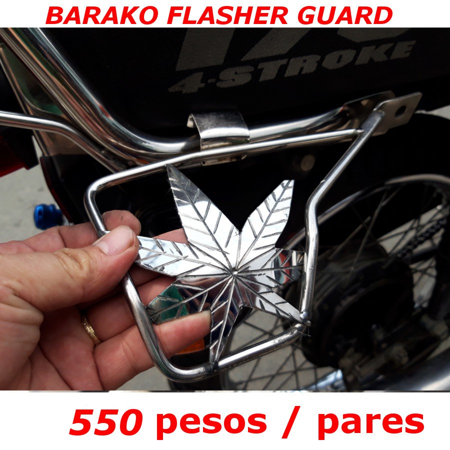 Barako 175 Flasher Guard,Weed logo for Barako 2 Only | Shopee Philippines