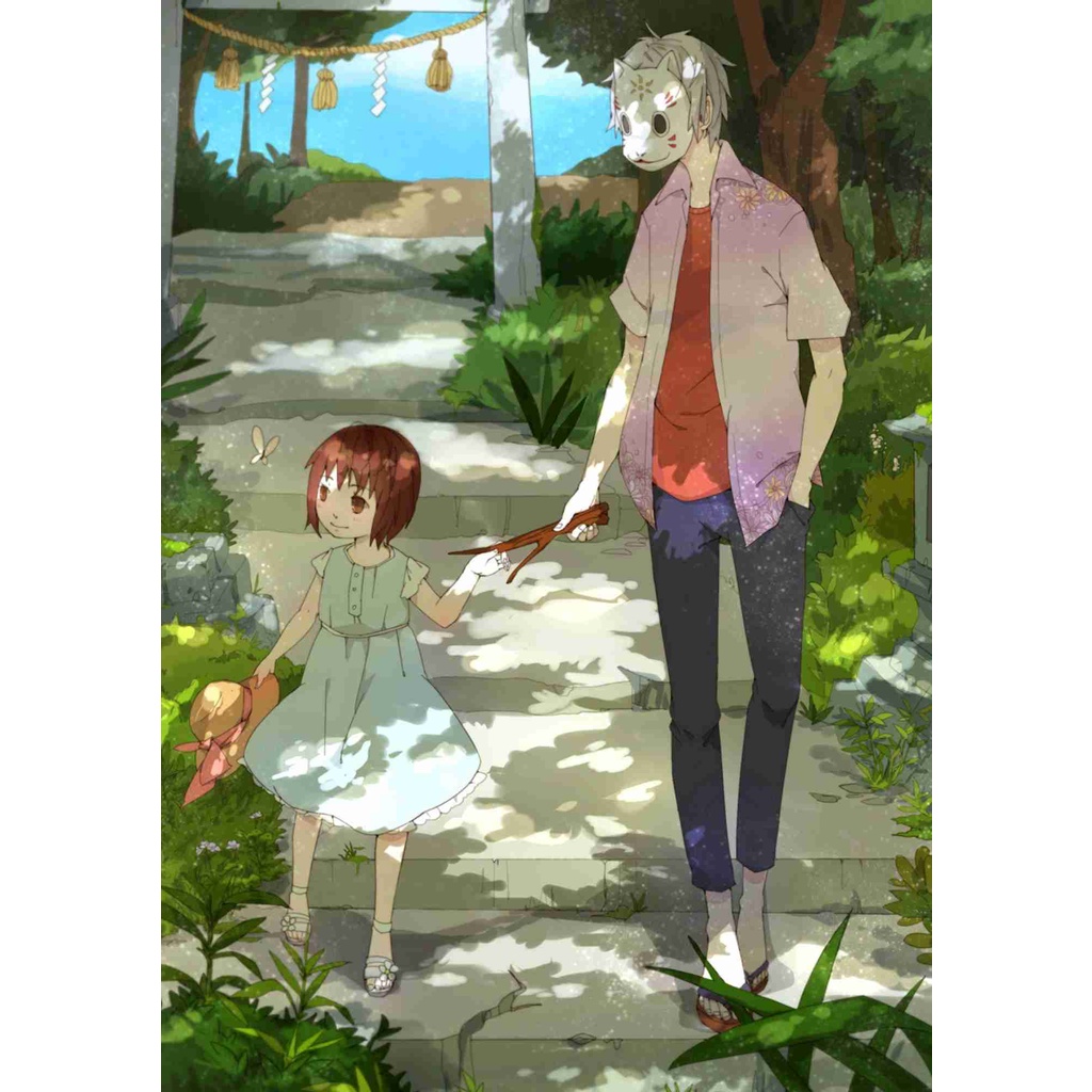 Hotarubi No Mori E Full Movie Characters Poster A4 Size