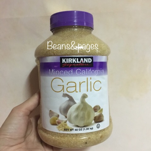 Kirkland Signature Minced California Garlic 48oz Shopee Philippines