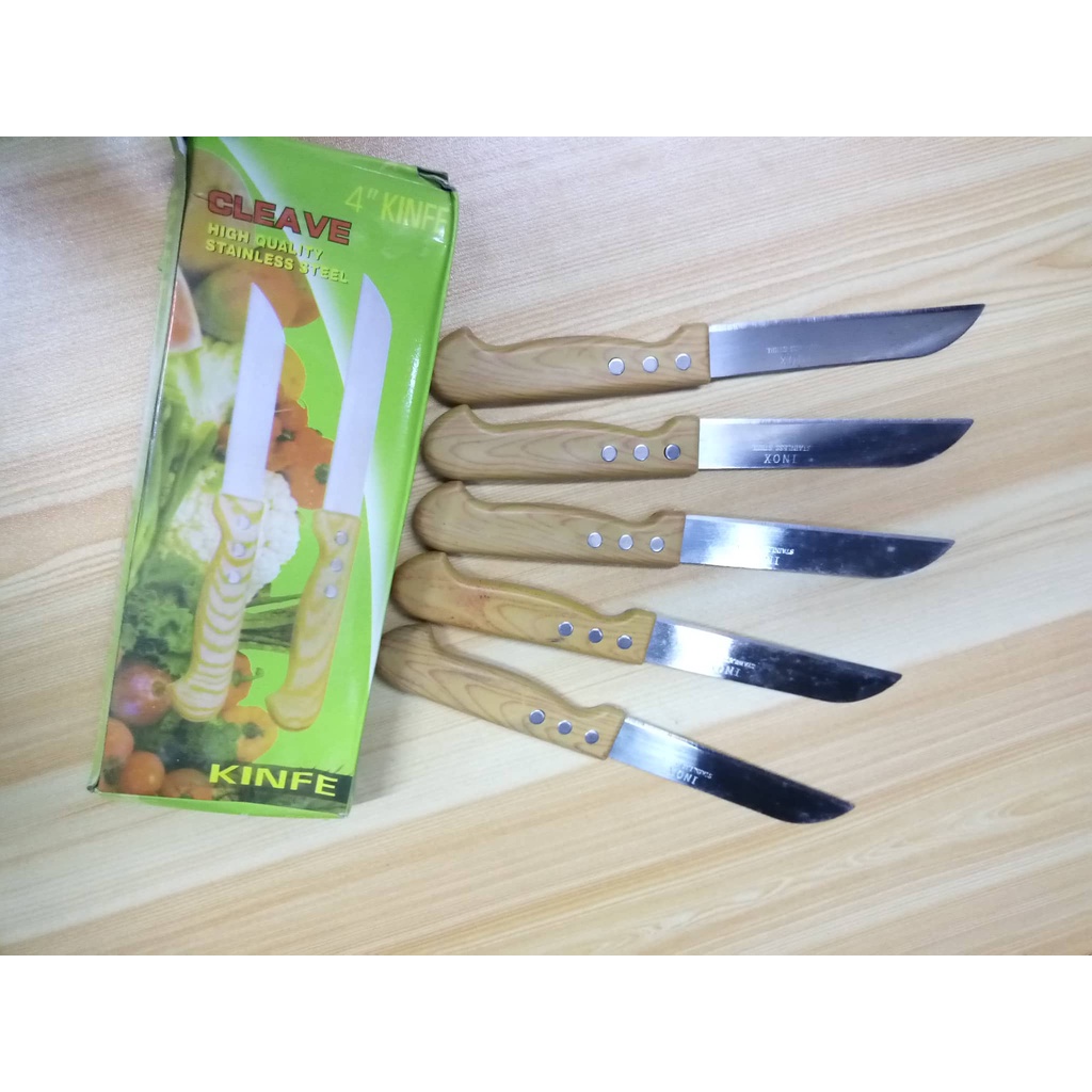 H.K.MKT...Fruit & Vegetable Mini Kitchen Knife 4"Knife stainless steel