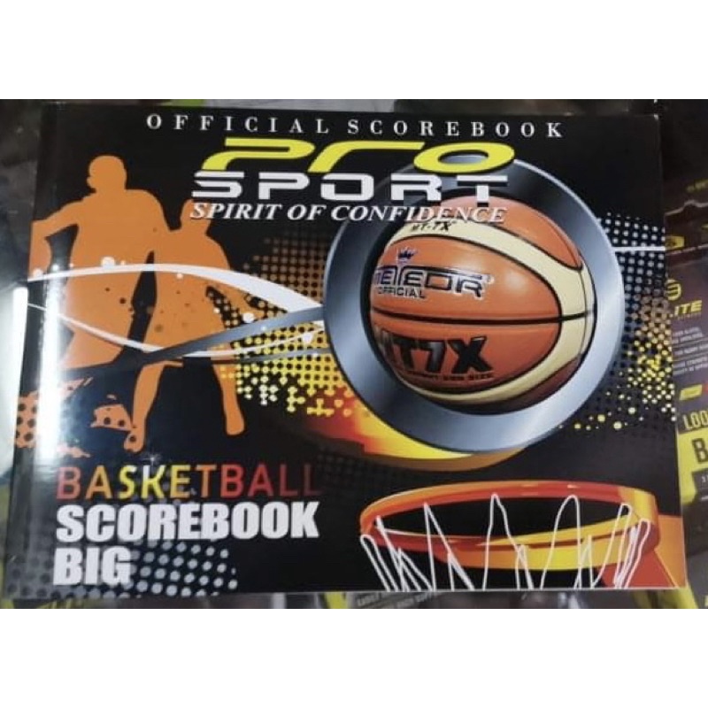 Pro Sport Mascot Basketball Scorebook Basketball Scoresheet New Edition FIBA Shopee Philippines