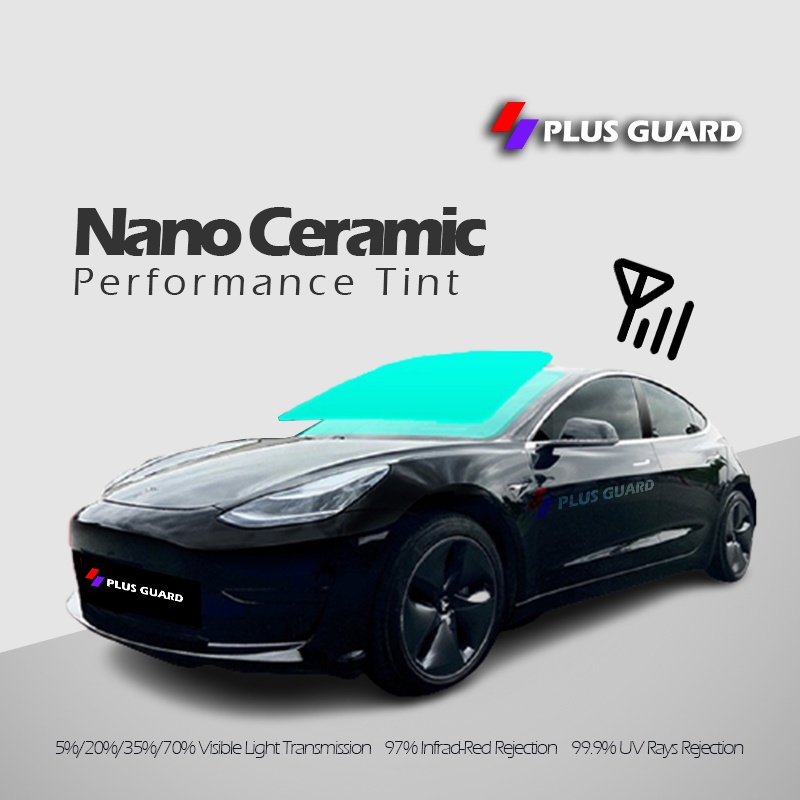 Nano Ceramic Tint Film Heat And Uv Block Professional Window Tint Film