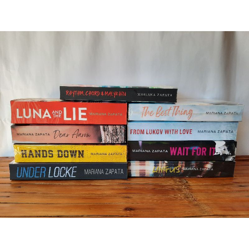 Mariana Zapata Books Shopee Philippines