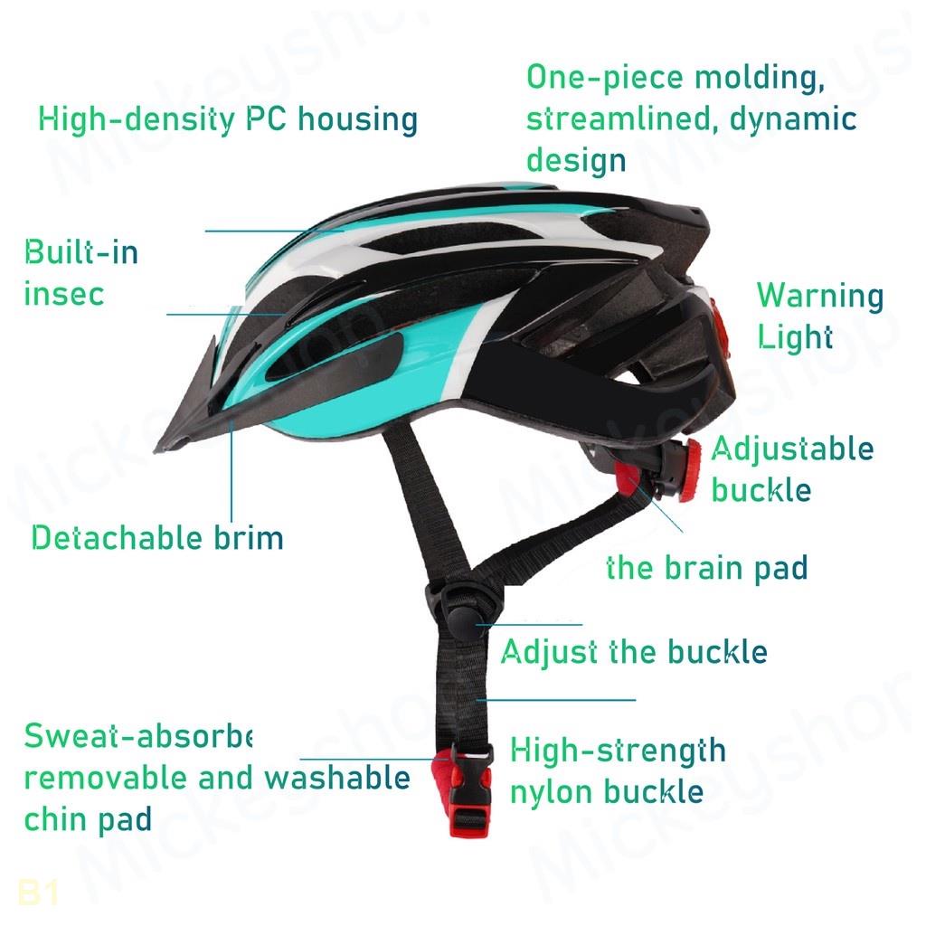 Bike best sale helmet parts