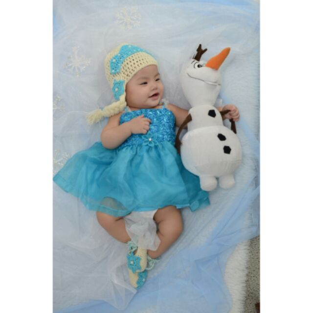 Elsa baby hot sale dress