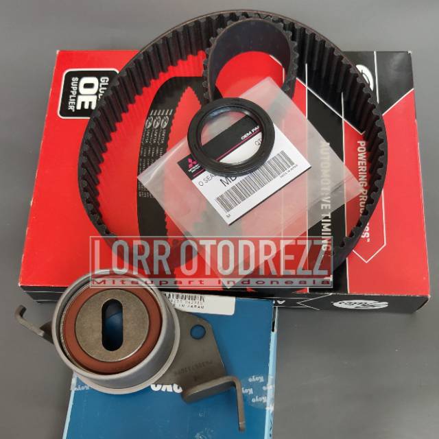 Timingbelt set timing belt Mitsubishi Lancer CK4 Evo 4 5 6 sohc 1600cc 19972002 OEM set And