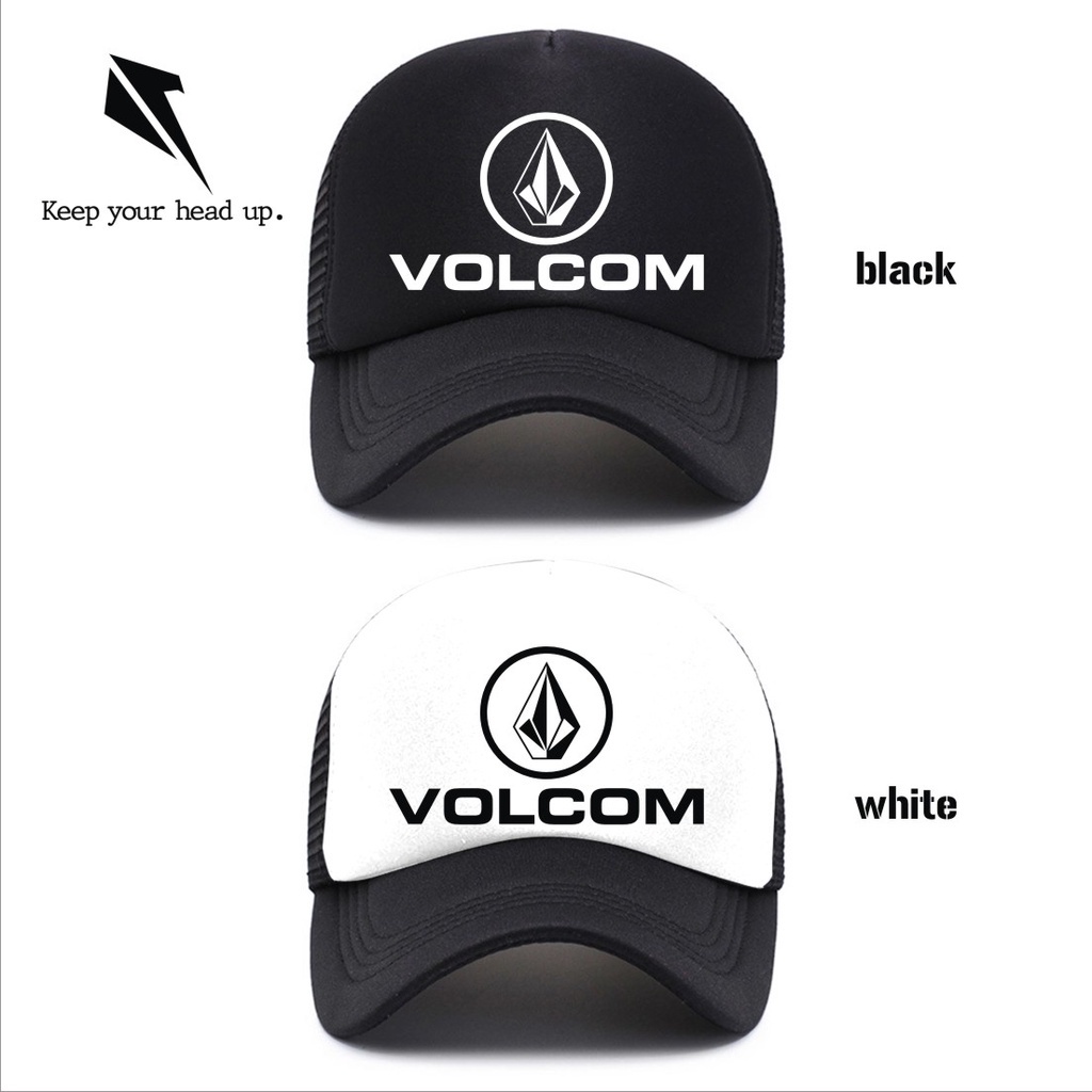 HIGH QUALITY VOLCOM Mesh Cap Net Cap Trucker Hat Baseball Cap | Shopee ...