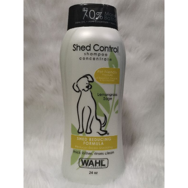 WAHL SHED CONTROL PET SHAMPOO CONCENTRATE 24 OZ. (710ML) Shopee