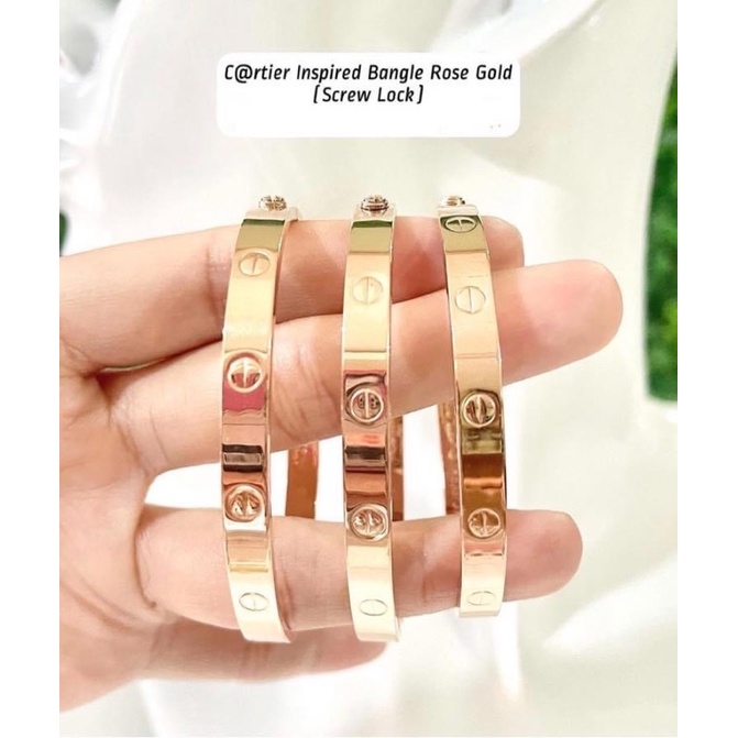 Cartier Inspired Bangle Shopee Philippines