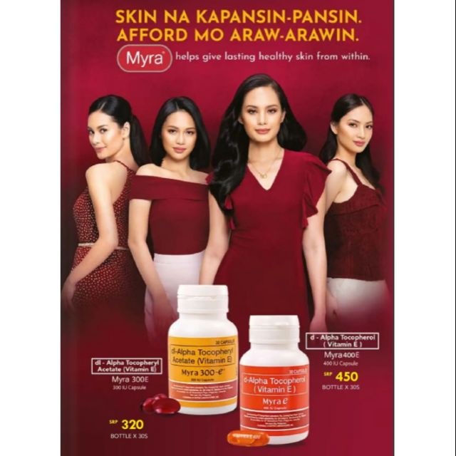 Myra E 400 IU 30s tablet Shopee Philippines