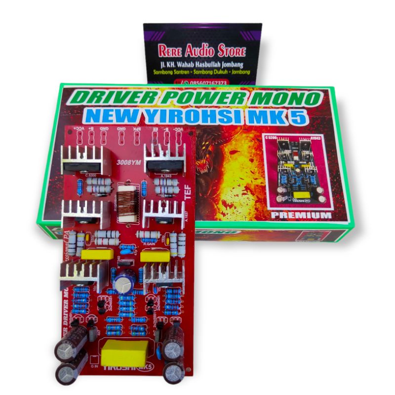Yiroshi MK5 200W - 2000W Power Driver Kit Super components | Shopee
