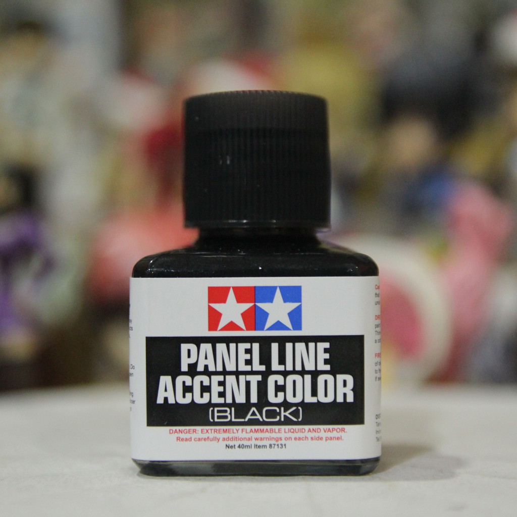 Panel Line Accent Color - Black