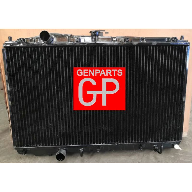 honda civic radiator esi, lxi, vti 1992-2001 manual 2 rows brass copper ...