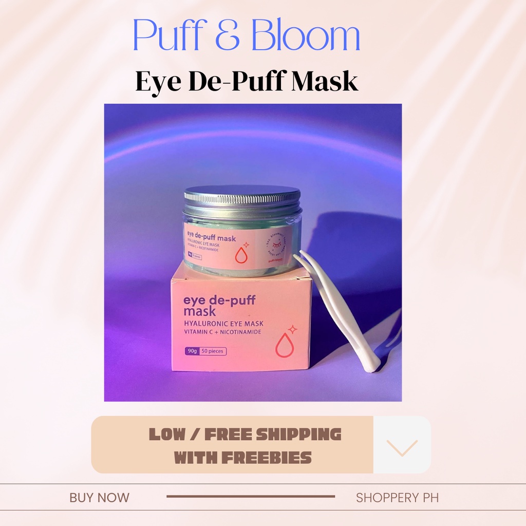 PUFF & BLOOM Eye De-Puff Mask (50pcs) | Shopee Philippines