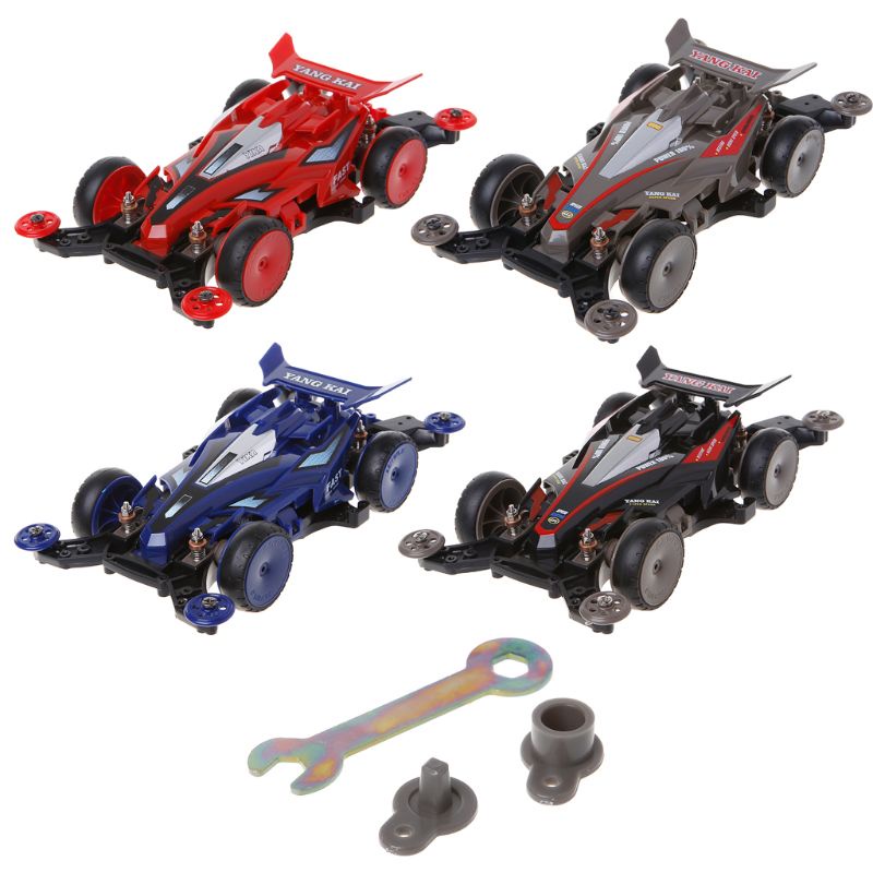 130 DIY Assembly 4WD Racing Car Kits for Kids Children Gift