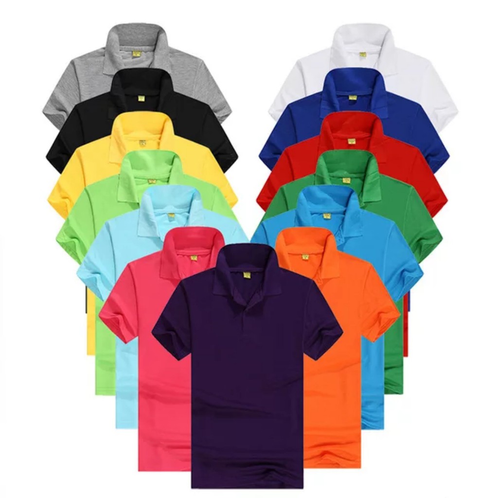 Polo with discount different color collar