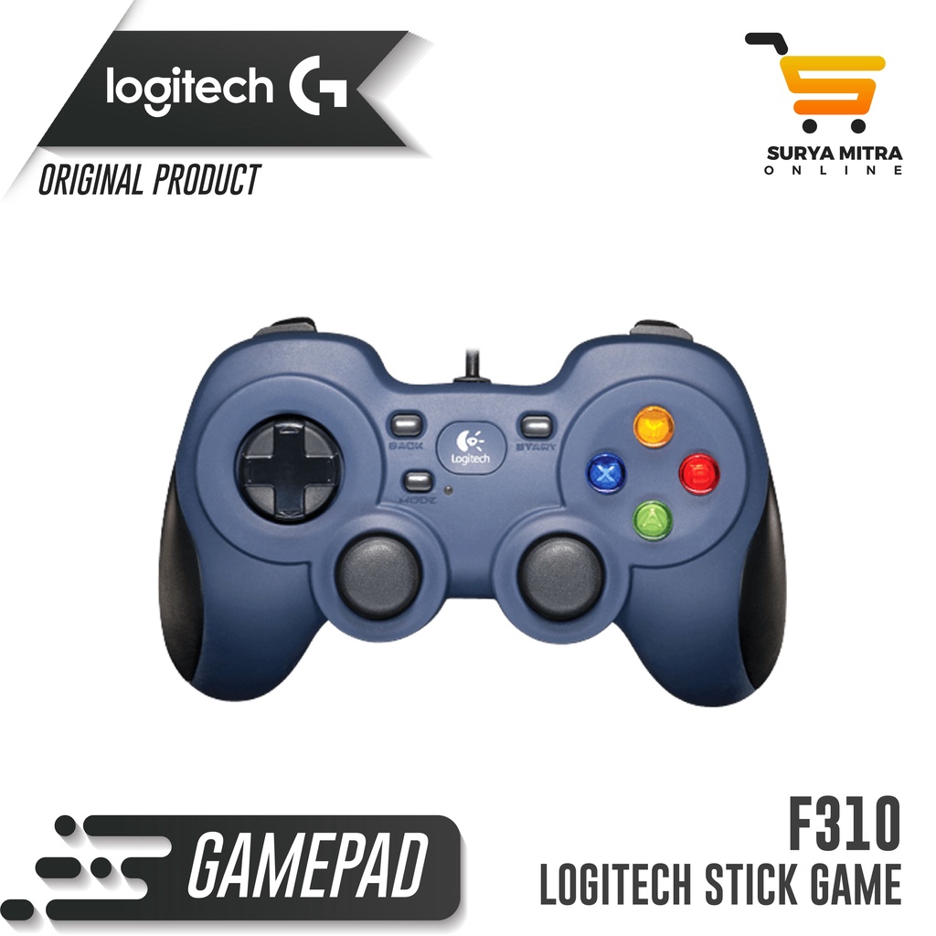 Logitech F310 Joystick Gamepad Stick Game USB Controler | Shopee ...