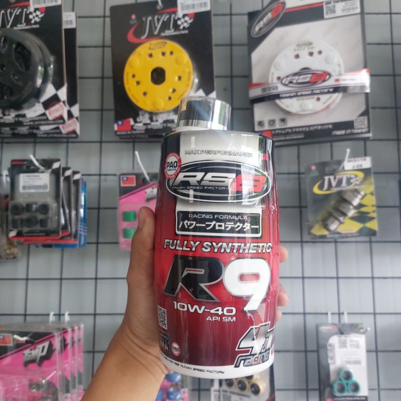 Rs8 R9 10w40 Oil Fully synthetic 800ml & 1 liter | Shopee Philippines