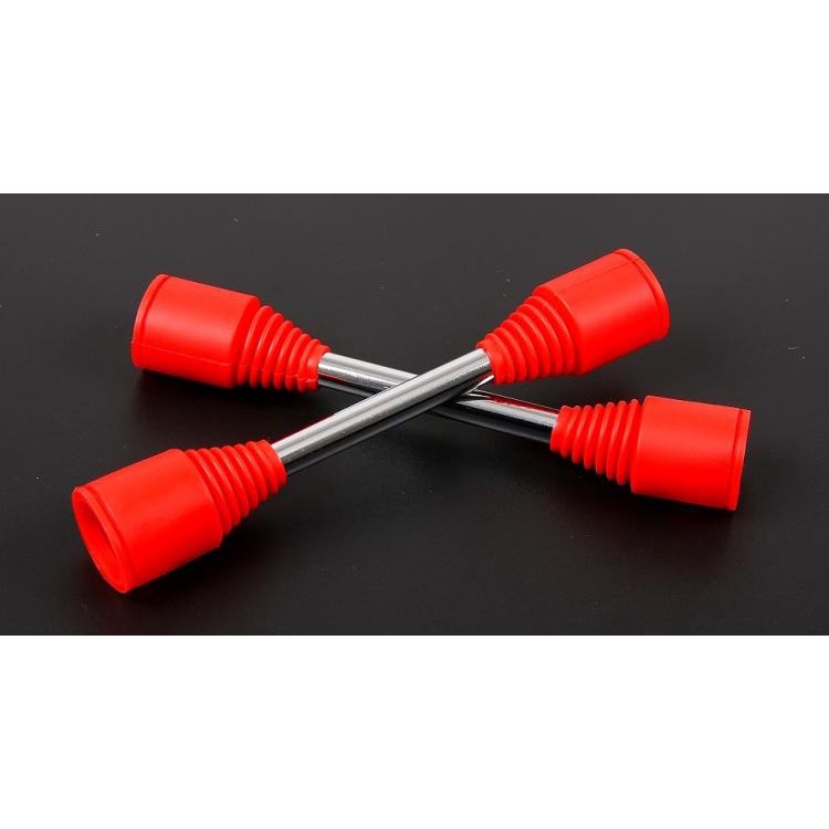 Albero Motore Centrale CVD In Alluminio Con Molla Per Armma Infraction - Colore Rosso (Scala 1:6, 1:8, 1:10)