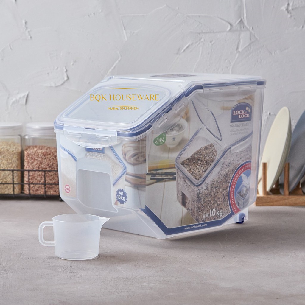[Lock&Lock] Rice Container 5L / 4KG HPL700 10kg Lock&Lock HPL510