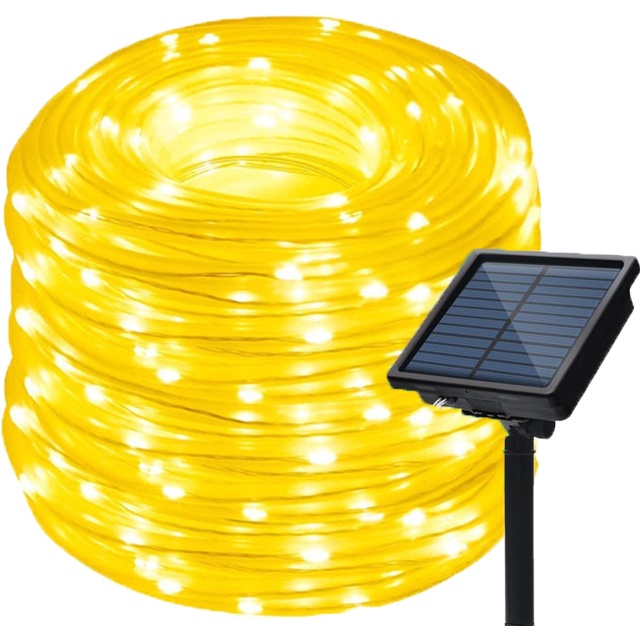 32M/22M/12M 300LED PVC Rope Ligh Solar String Light IP65 WaterProof For ...