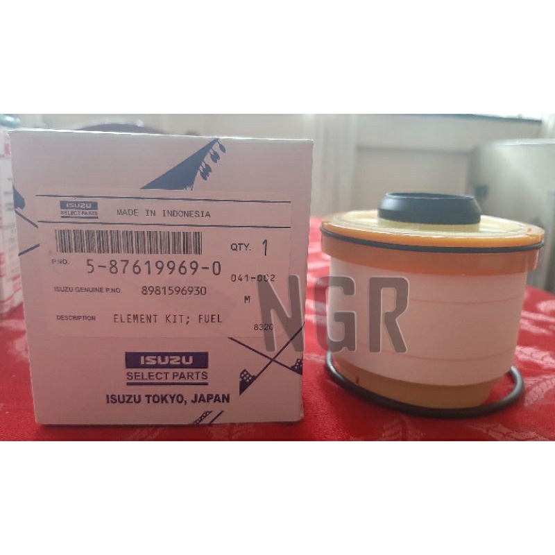ORIGINAL Isuzu Fuel Filter for Isuzu DMax, MuX, Traviz Shopee