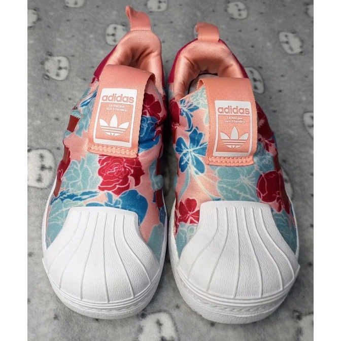 Adidas kids 2025 superstar floral