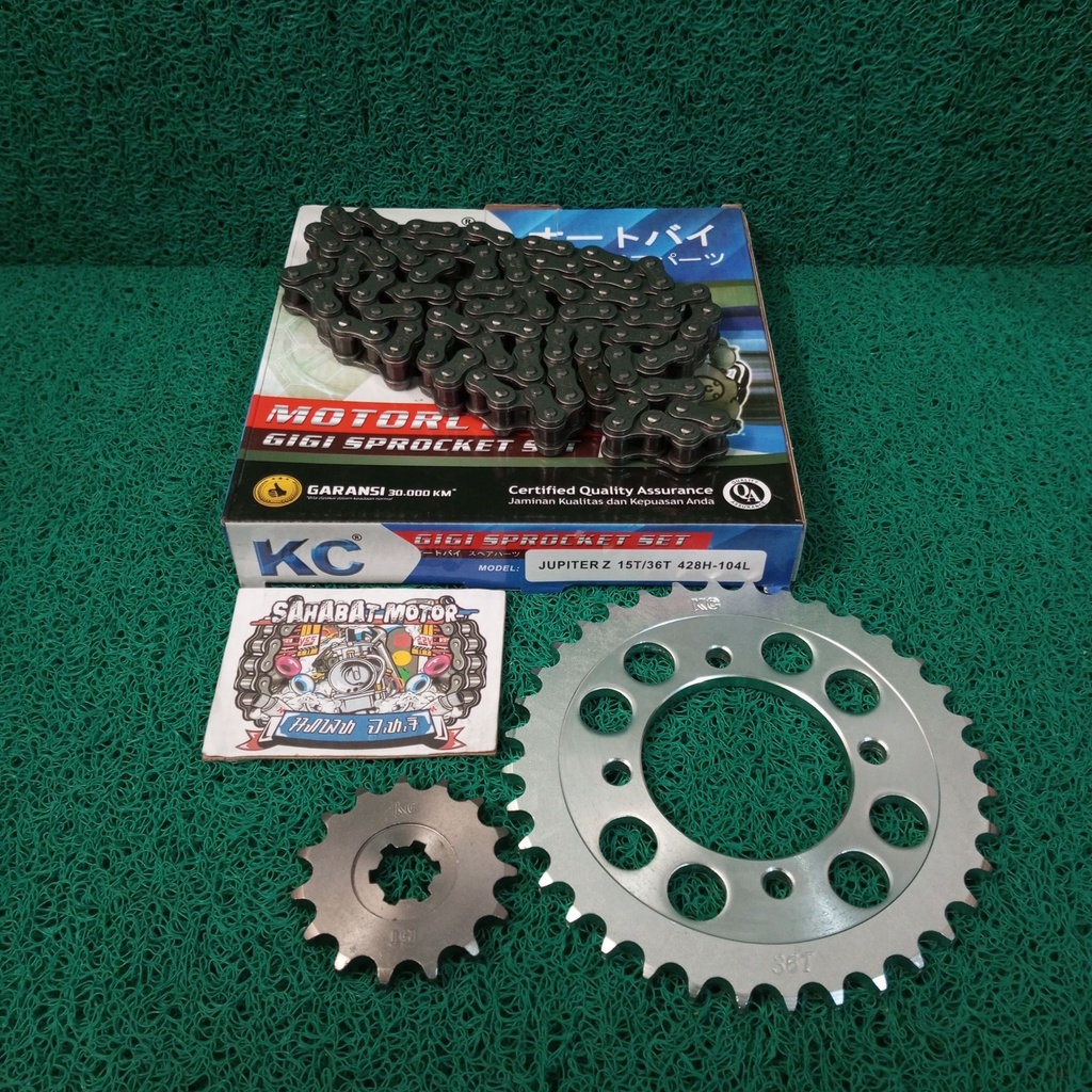 Kc GEAR GEAR SET GEAR Package MODEL SSS JUPITER Z VEGA F1ZR CRYPTON