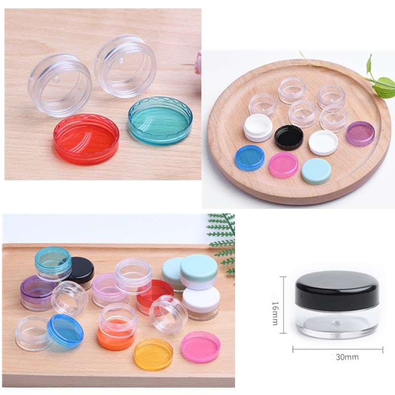 3g Cream Box Cream Bottle Trial Sample Empty Container Make Up Jar ...