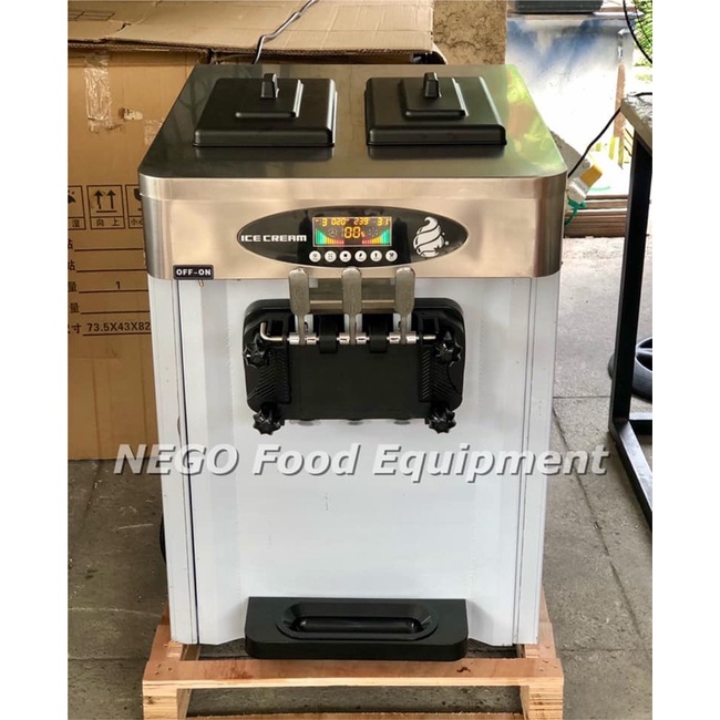 Miken Soft Serve Ice Cream Machine Frozen Yogurt Machine