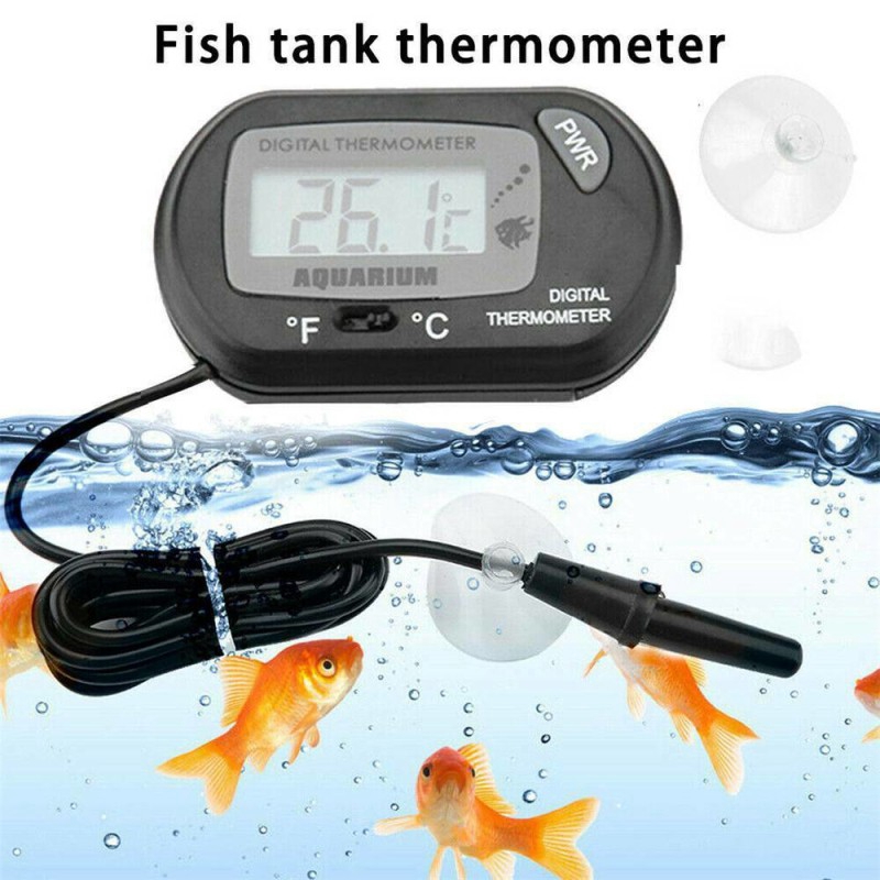 LCD Digital Thermometer Hygrometer Temperature Humidity Gauge with ...