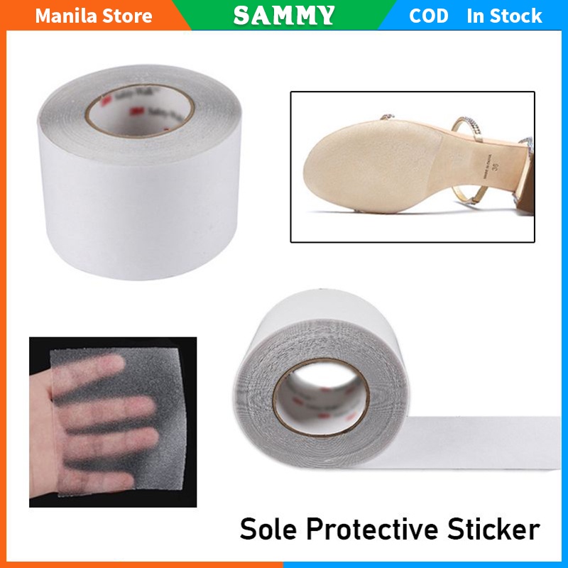 100*10cm Sole Sticker Transparent Clear Non-Slip Protector High Heels ...