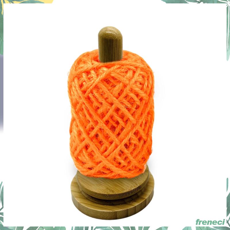 [Freneci] Wooden Yarn Holder Vertical Wool Holder Yarn Winder for