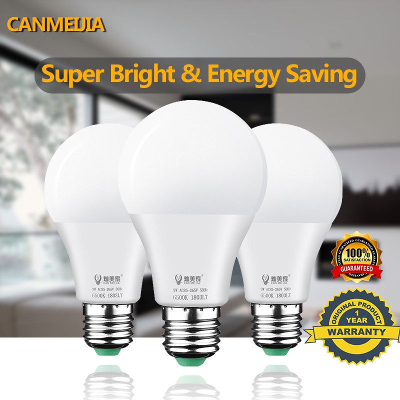 E27 Led Bulb 240V Lights Bulbs 3/5/7/9/12/15W 18W 20W 30W 50W Energy ...