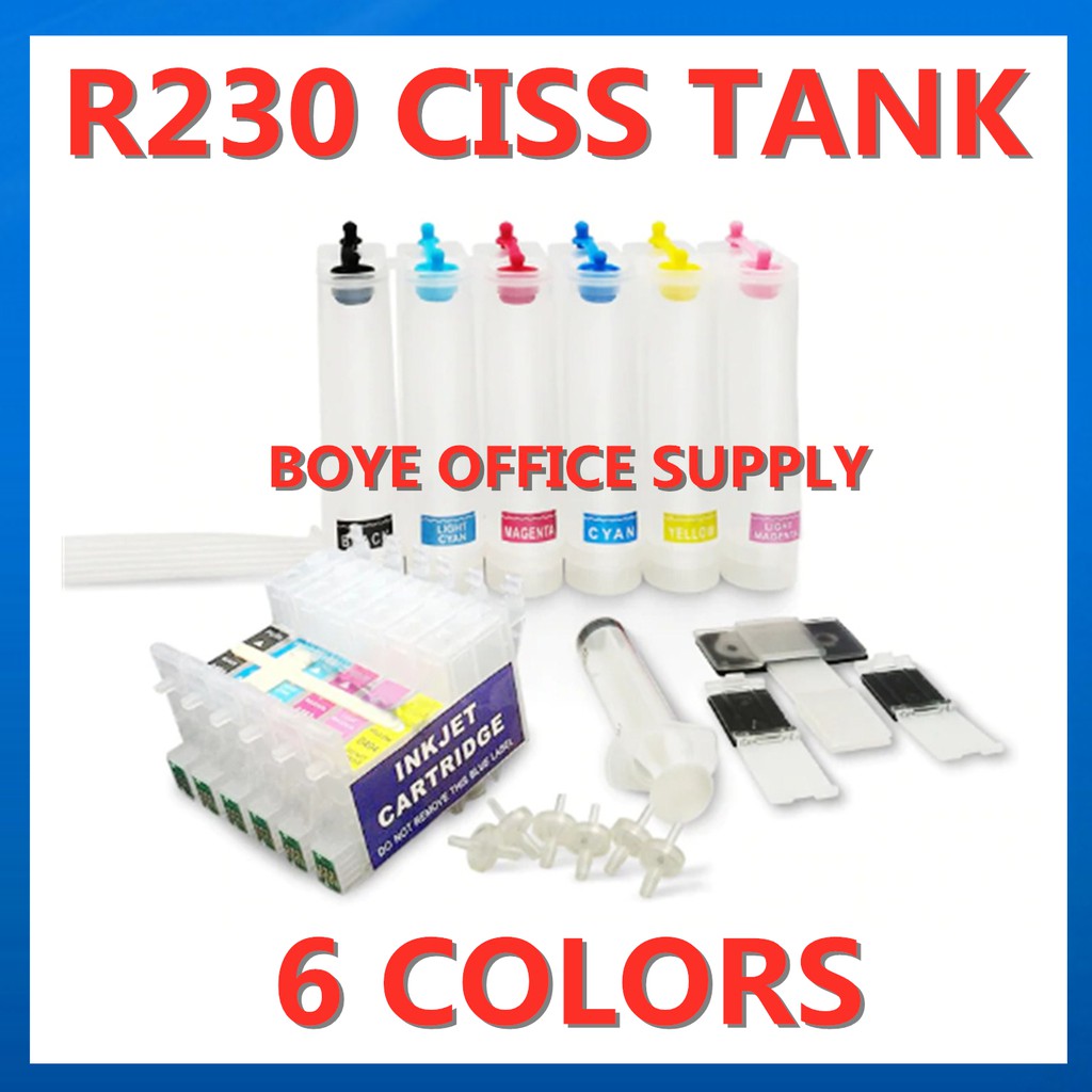R230 CISS TANK FOR EPSON R230 PRINTER | Shopee Philippines
