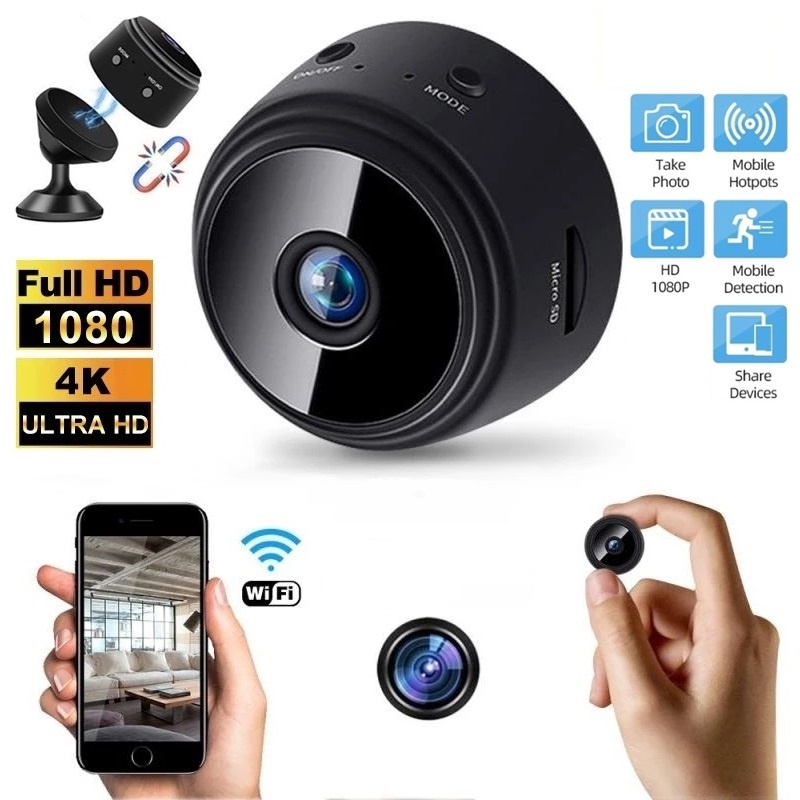 1080P HD A9 IP Mini Camera Wireless Wifi security remote control ...