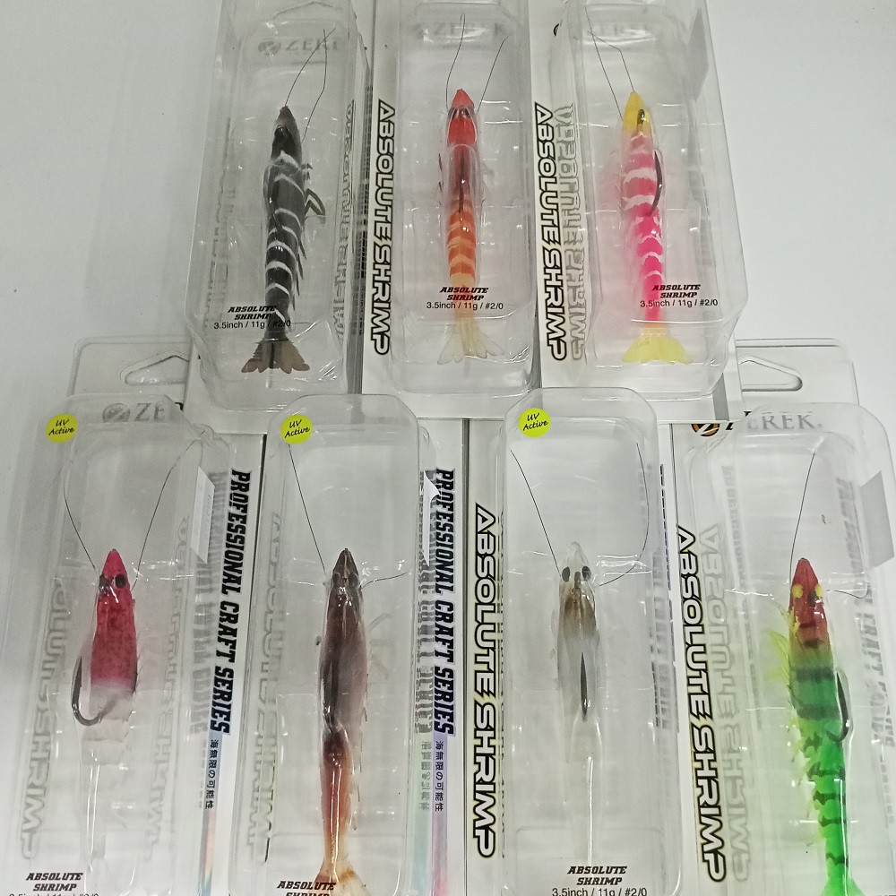 ZEREK ABSOLUTE SHRIMP 3.5 INCH / 11G | Shopee Philippines