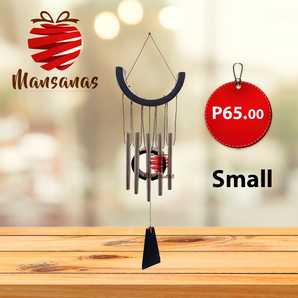 Mansanas Bamboo Wind Chime Handicraft/Handcrafted/Tunnel Metal Tube Wind Chime SOUVENIR Shopee