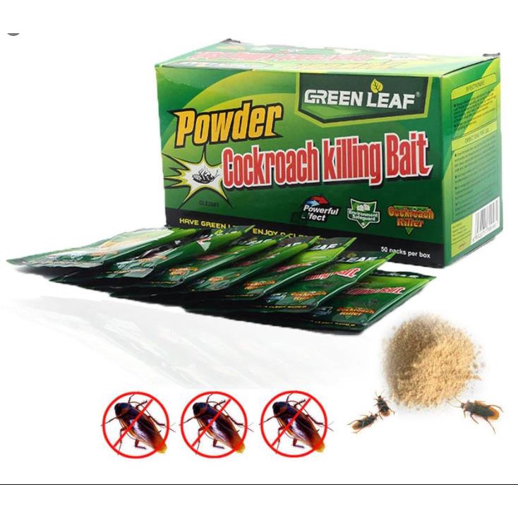 POWDER COCKROACH KILLING BAIT Good Green Tree Effective Insect Killer ...